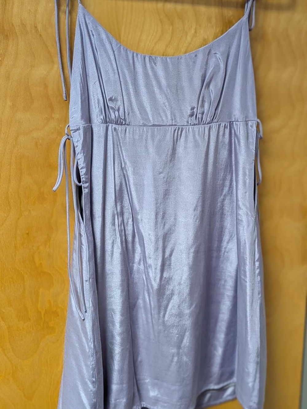 superdown Lilac Satin Mini Dress